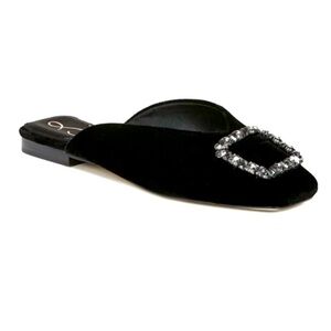Sam Edelman Lavina Velvet Buckle Mules